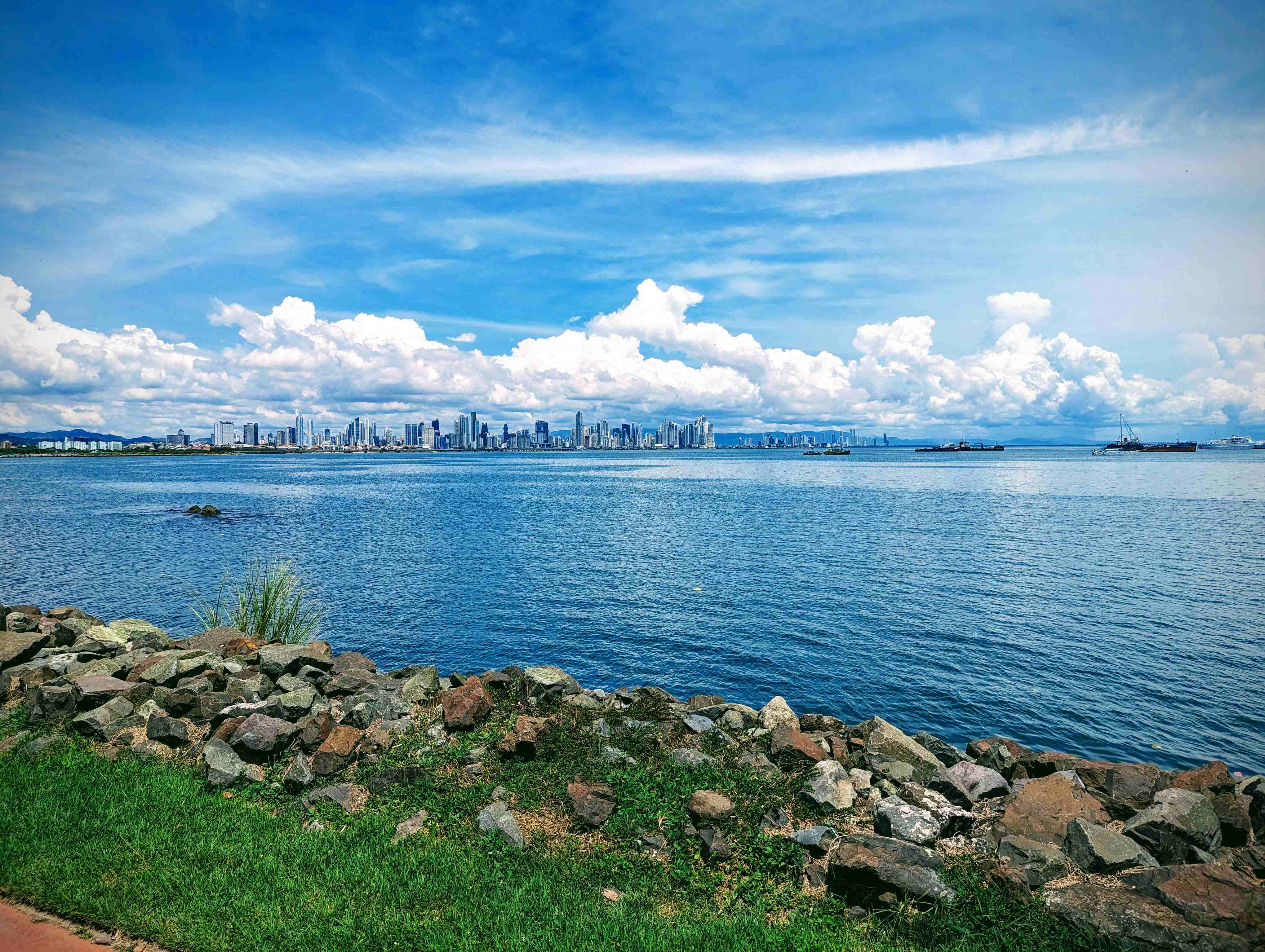 A view of Panama City from Punta Culebra